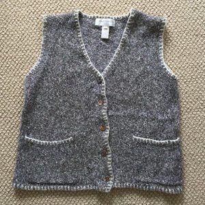 Jones New York marled vest